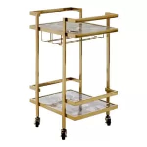 Olivia's Vera Gold Drinks Trolley