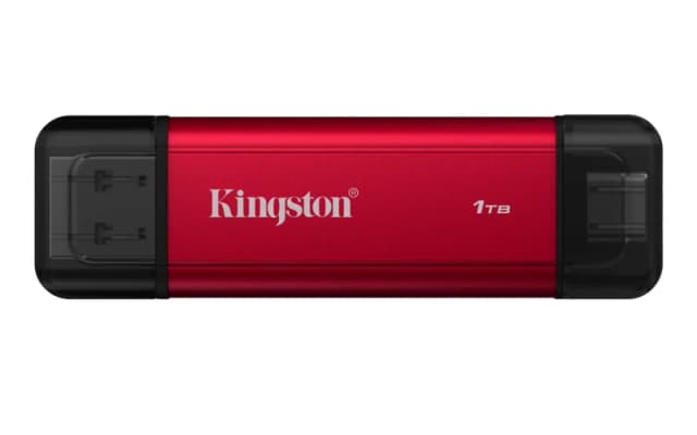Kingston Technology Kingston Technology 1TB Dual USB-A/C Portable SSD, Up to 1050MB/s USB 3.2 Gen 2 SPSD/1TB