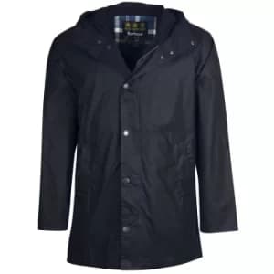 Barbour Mens Breswell Wax Jacket Navy/Summer Navy Large