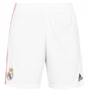 adidas Real Madrid Home Shorts 2020 2021 - White
