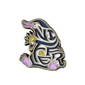 Enamelled Niffler Pin Badge