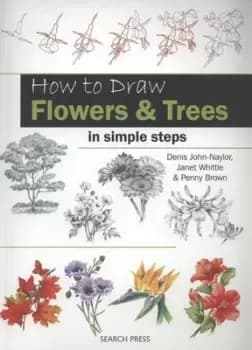 How to draw flowers & trees in simple steps by Denis John-Naylor