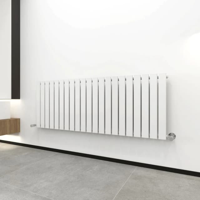 MCC DIRECT Mcc Direct - 600 x 1428mm Single Designer Flat Panel Central Heating Radiator white HS1701