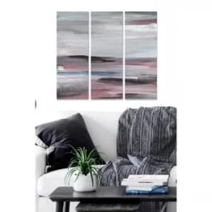 MDF765669181 Multicolor Decorative MDF Painting (3 Pieces)