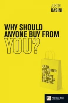 Why Should Anyone Buy from You by Justin Basini Paperback