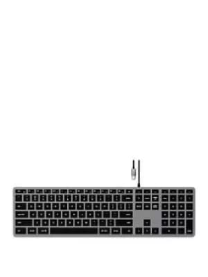 Satechi Slim W3 Usb-C Wired Keyboard (Space Grey)