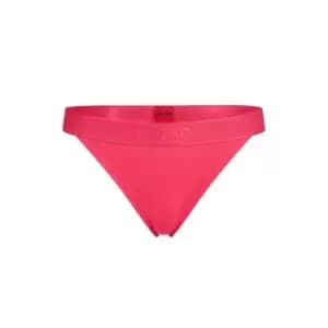 Hugo Rib High Waisted Briefs - Pink