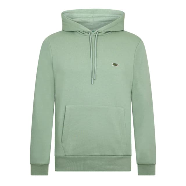 Lacoste Mens Pull Over Hoodie Green S86 male S