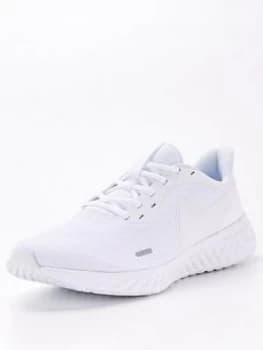 Nike Revolution 5 - White/White, Size 11, Men