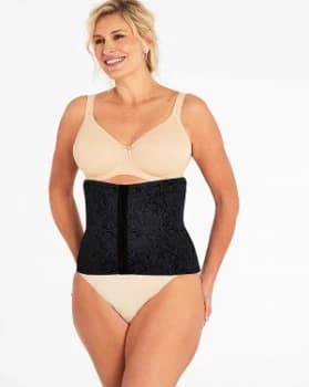 Maidenform Inches Off Black Waist Nipper