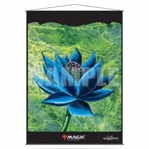 Black Lotus Wall Scroll