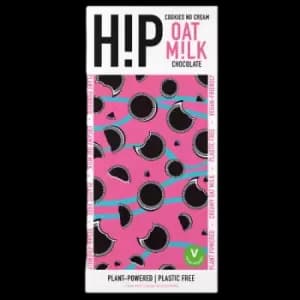 H!P Cookies No Cream Oat Milk Chocolate 70g Bar