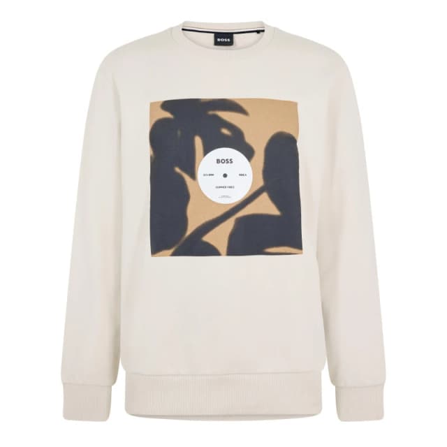 Boss Mens Soleri Short Sleeve Polo Shirt Open White male S