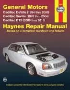 cadillac deville seville and dts haynes repair manual haynes max