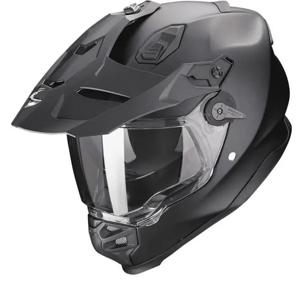 Scorpion ADF-9000 Air Solid Matt Pearl Black Adventure Helmet 2XL