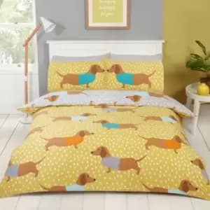 Dolly Dachshund Duvet Set - Double