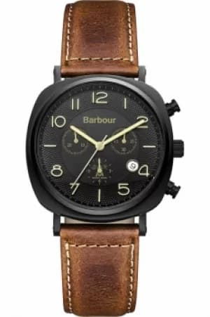 Mens Barbour Beacon Chrono Chronograph Watch BB019BKTN