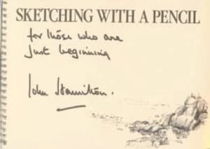 Sketching with a Pencil by John Hamilton Paperback
