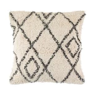 Sass & Belle Berber Style Diamonds Tufted Cushion