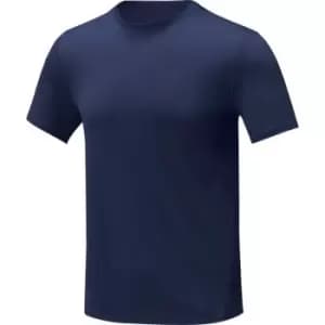 Elevate Mens Kratos Cool Fit Short-Sleeved T-Shirt (3XL) (Navy)