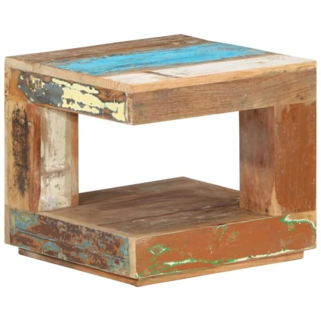 VIDAXL Coffee Table 45x45x40cm Solid Wood Reclaimed Vidaxl 8720286668689