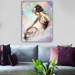 16170661_70100 Multicolor Decorative Canvas Painting