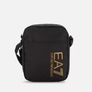 EA7 Mens Reporter Bag - Black/Gold