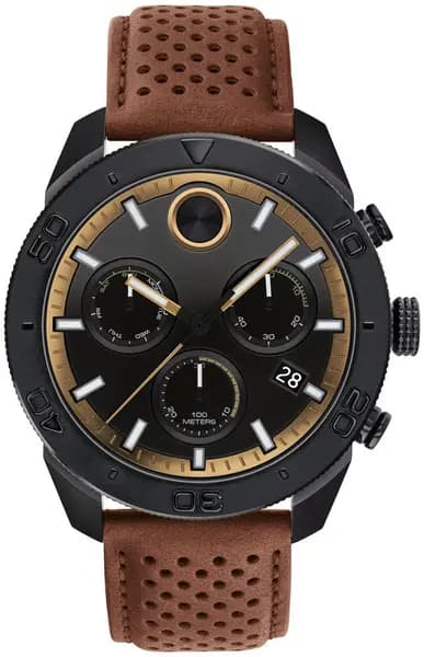 Movado Watch Movado Bold Mens - Black MVD-077