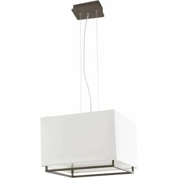 Faro Vesper-2 - 3 Light Ceiling Pendant Bar Brown, Beige, E27