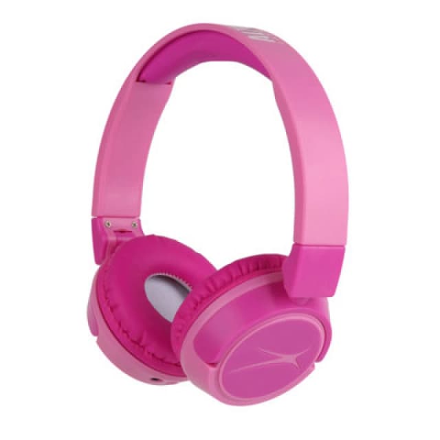 AVF Altec Lansing Kid Safe 2-In-1 Wireless Headphones - Princess Pink