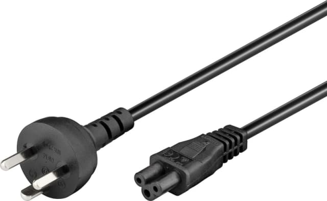Microconnect PE120830 power cable Black 3m Power plug type K C5 coupl
