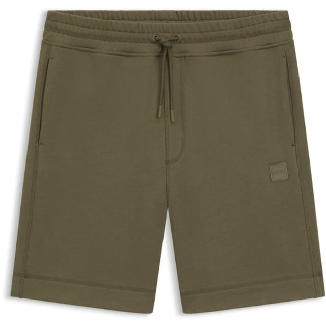 Boss Mens Short Elasticated Drawstring Shorts Open Green male S