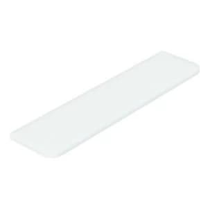 Wickes Round Edge Radiator Shelf - White 600mm
