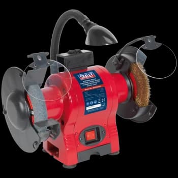 Sealey BG150XWL 150mm Bench Grinder Wire Wheel 240v