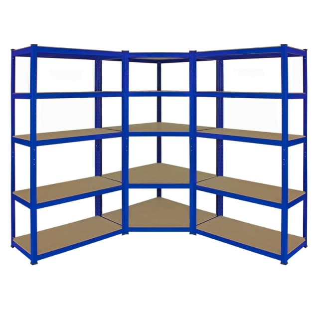 MONSTER RACKING Monster Racking - 1 x Corner Garage Racking Unit & 2 x Single Racking Storage Units 20005