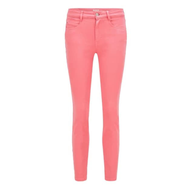 Boss Slim-Fit Cropped Jeans Pink female 29R
