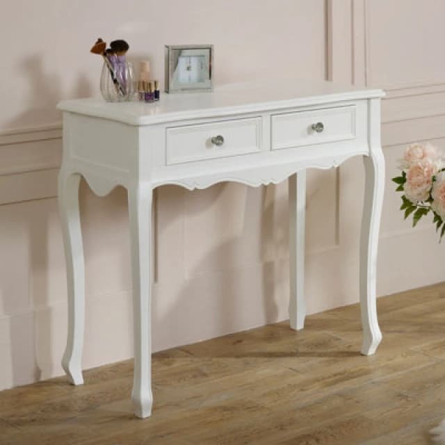 Melody Maison White Console / Dressing Table - Victoria Range White
