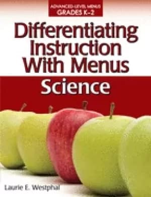 differentiating instruction with menus science