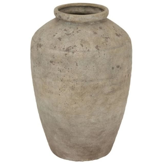 Deruta Large Mottled Vase