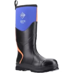 Unisex Adults Chore Max S5 Safety Welllington (5 UK) (Blue/Orange) - Blue/Orange - Muck Boots