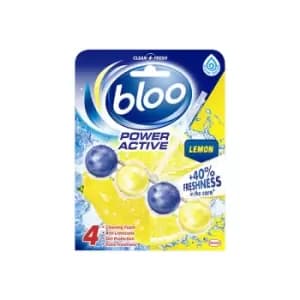 Bloo Power Active Lemon Toilet Rim Block 50g