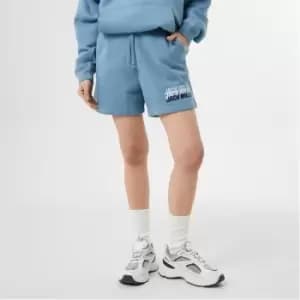 Jack Wills Stacked Graphic Shorts - Blue