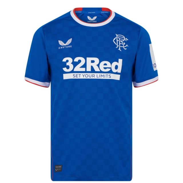 Castore Rangers Home Shirt Mens 2023 2024 - Blue Blue M