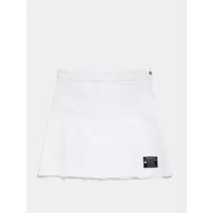 Skinny Dip x Anastasia Kingsnorth Pleated Skirt - White