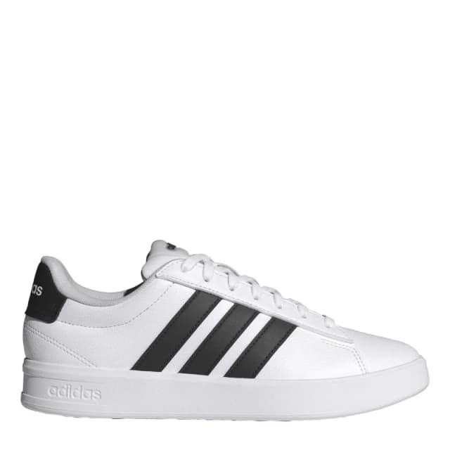 adidas Womens Grand Court Sneakers White/Black female 5.5 (38.7)