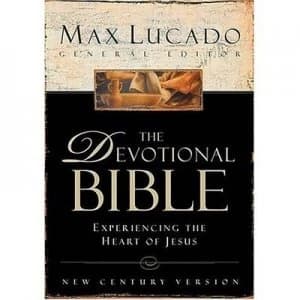 The Devotional Bible by Max Lucado Hardback
