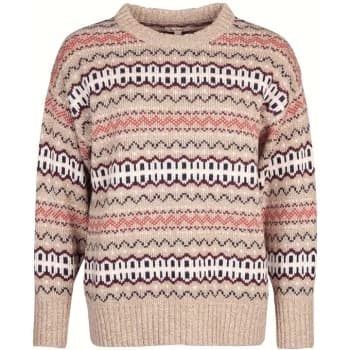 Barbour Reedley Knitted Jumper - Sand Dune