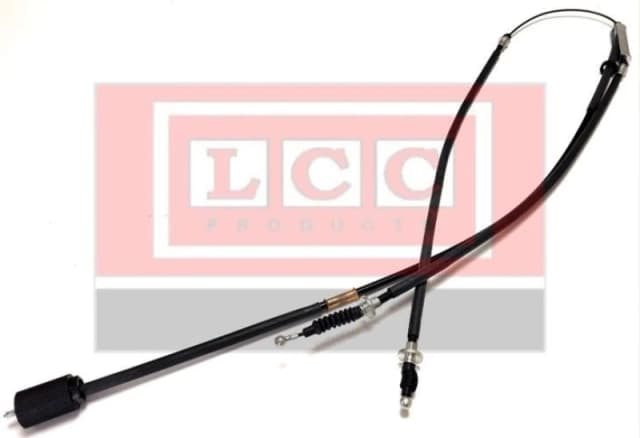LCC LCC7128 Brake Cable Right Rear, 1915/733+1006/593mm Cable,parking brake (124)