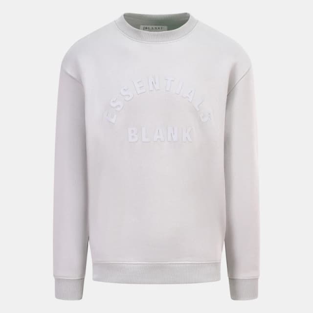 Blank Essentials Arch Sweatshirt Flat Grey male Large