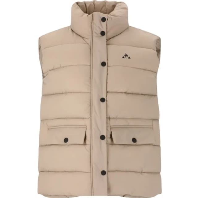 Whistler Womens Whistler Amaretto Puffer Vest Beige Female 36